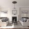 Ekena Millwork Oslo Ceiling Medallion (Fits Canopies up to 7 5/8"), 38 3/8"OD x 2 7/8"P, Stone Hearth Crackle CM38OSSHC - alternate 3
